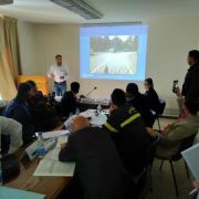 المشاركة في دورة تدريبية داخل حرم الهيئة اللبنانية للطاقة الذرية