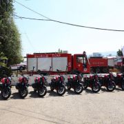 تسليم دفعة جديدة من دراجات Moto Ambulance إلى المديرية العامة للدفاع المدني ..